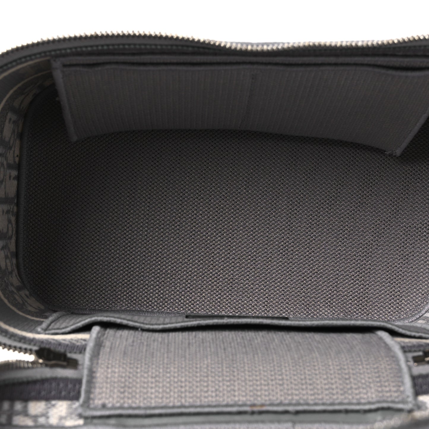 Oblique Diortravel Vanity Case Grey