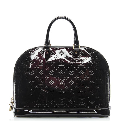 Louis Vuitton Vernis Alma GM Amarante 1 of 6