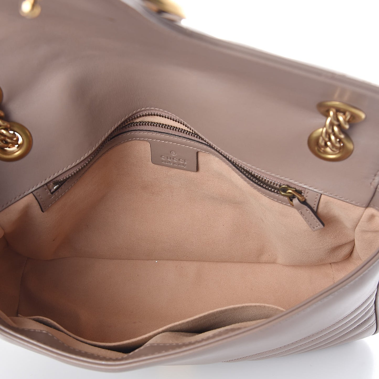 Calfskin Matelasse Medium GG Marmont Shoulder Bag Porcelain Rose