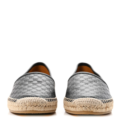 Gucci Microguccissima Signature Espadrilles 38 Black 3 of 10