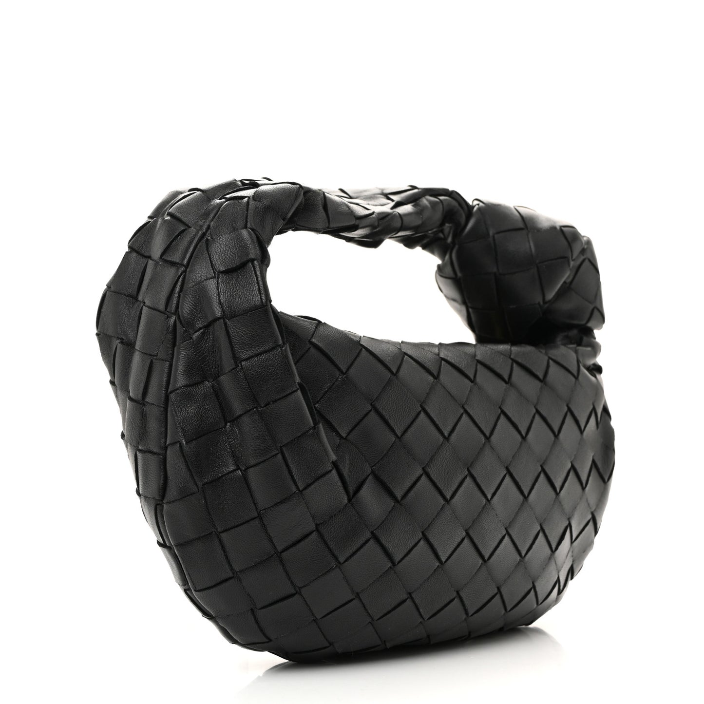 Nappa Intrecciato Mini Jodie Black