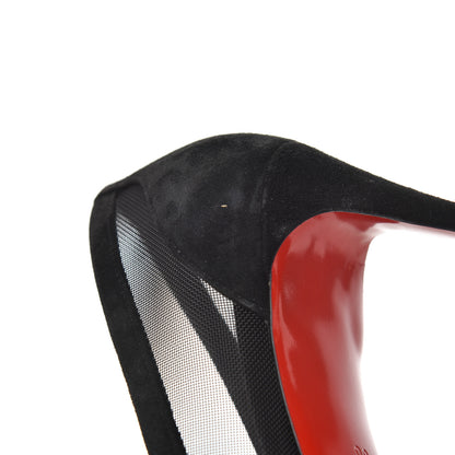 Christian Louboutin Veau Velours Rete Galativi 85 Pumps 38 Black 12 of 15