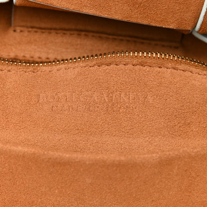 Bottega Veneta French Calfskin Maxi Intrecciato Small Arco Pale Blue 6 of 11