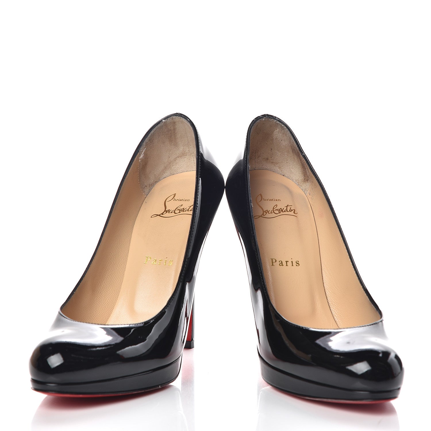 Christian Louboutin Patent New Simple 120 Pumps 37.5 Black 6 of 14