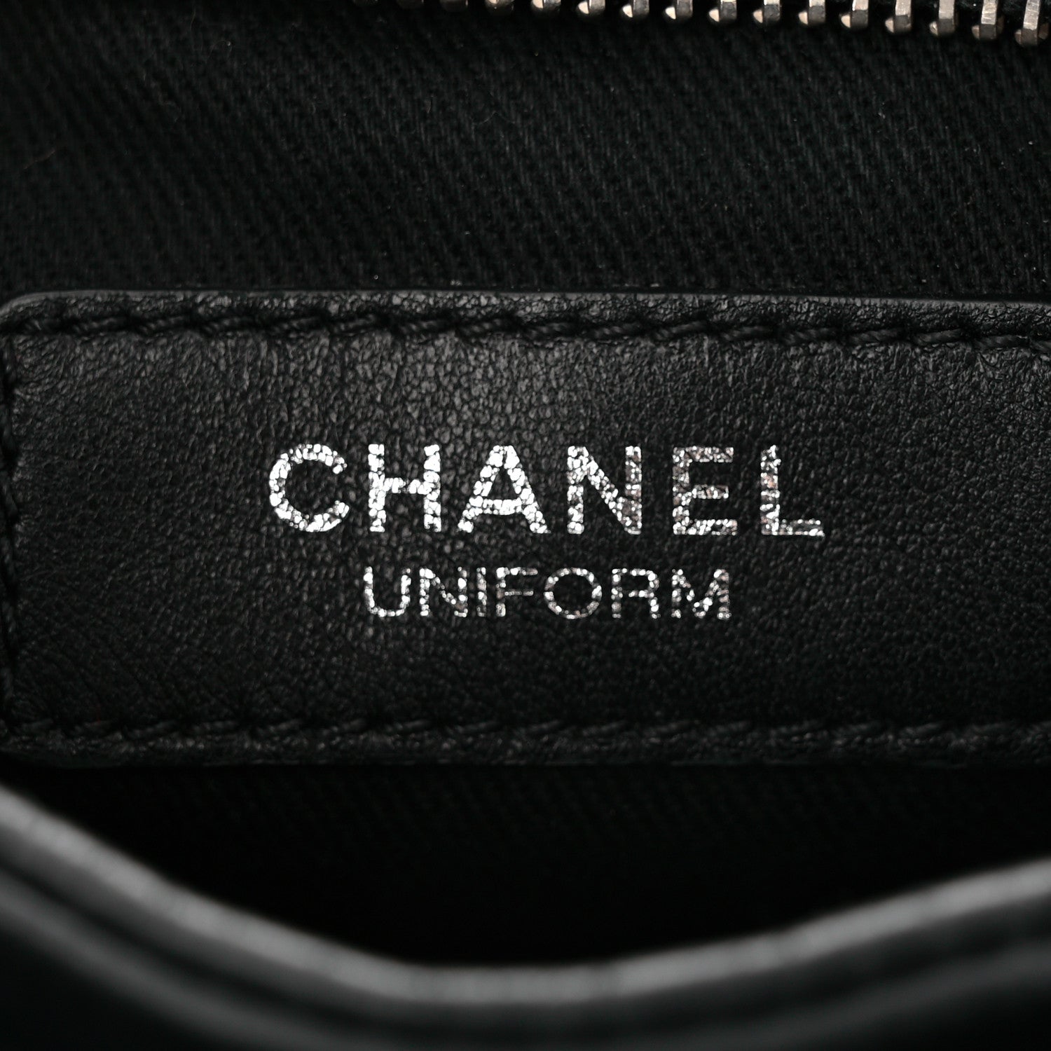 Chanel Aged Calfskin Quilted Crossbody Bag Black 6 of 10