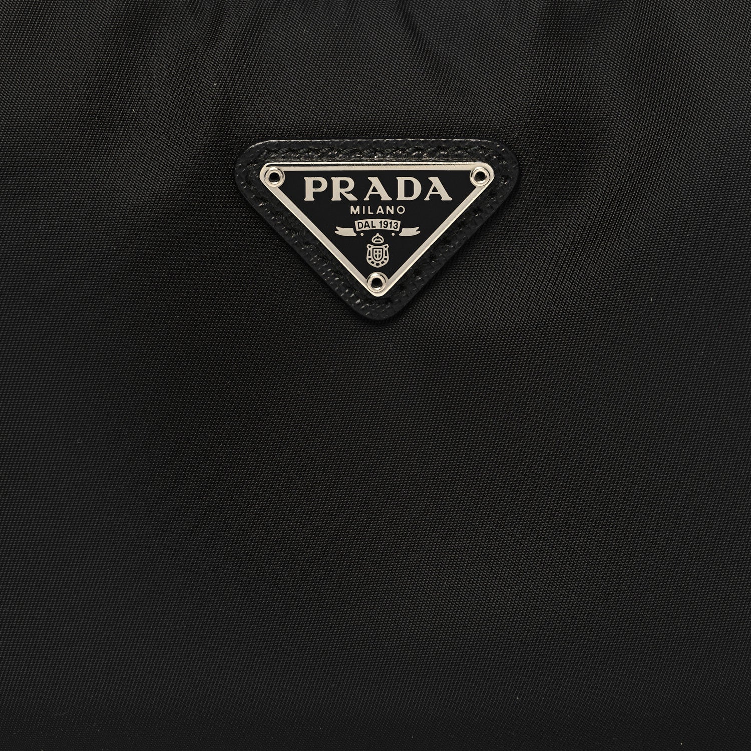 Prada Tessuto Nylon Saffiano Mini Re-Edition 2005 Bag Black 7 of 9