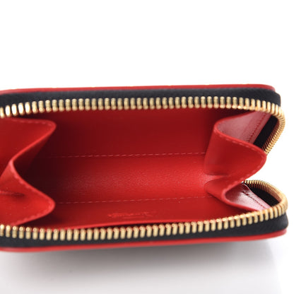 Christian Louboutin Patent Leopard Spiked Panettone Coin Purse 5 of 8