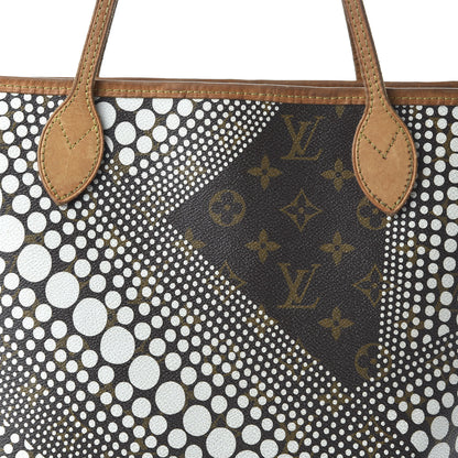 Louis Vuitton Monogram Kusama Waves Neverfull MM White 19 of 21
