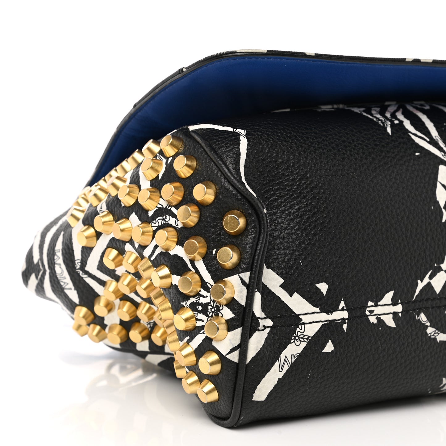 Striped Visetos Funky Zebra Stud Keana Boston Black Blue
