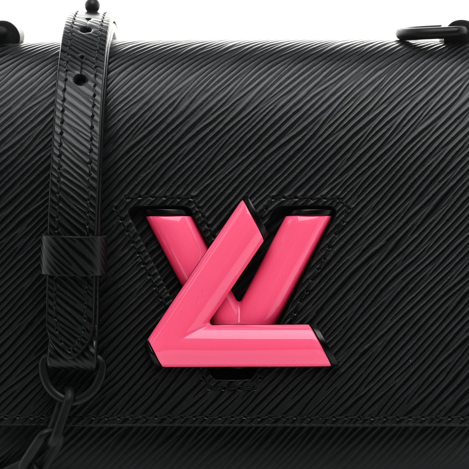 Louis Vuitton Epi Twist Shoulder Bag PM Black Pink 8 of 10