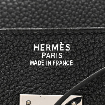 Hermes Togo Birkin 35 Black 6 of 12