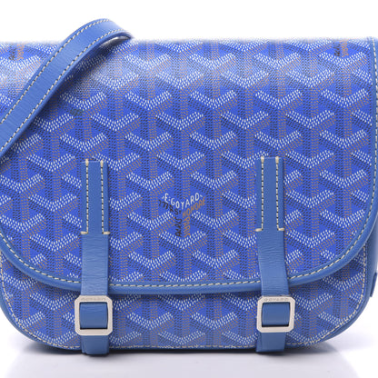 Goyard Goyardine Belvedere PM Messenger Bag Sky Blue 9 of 9