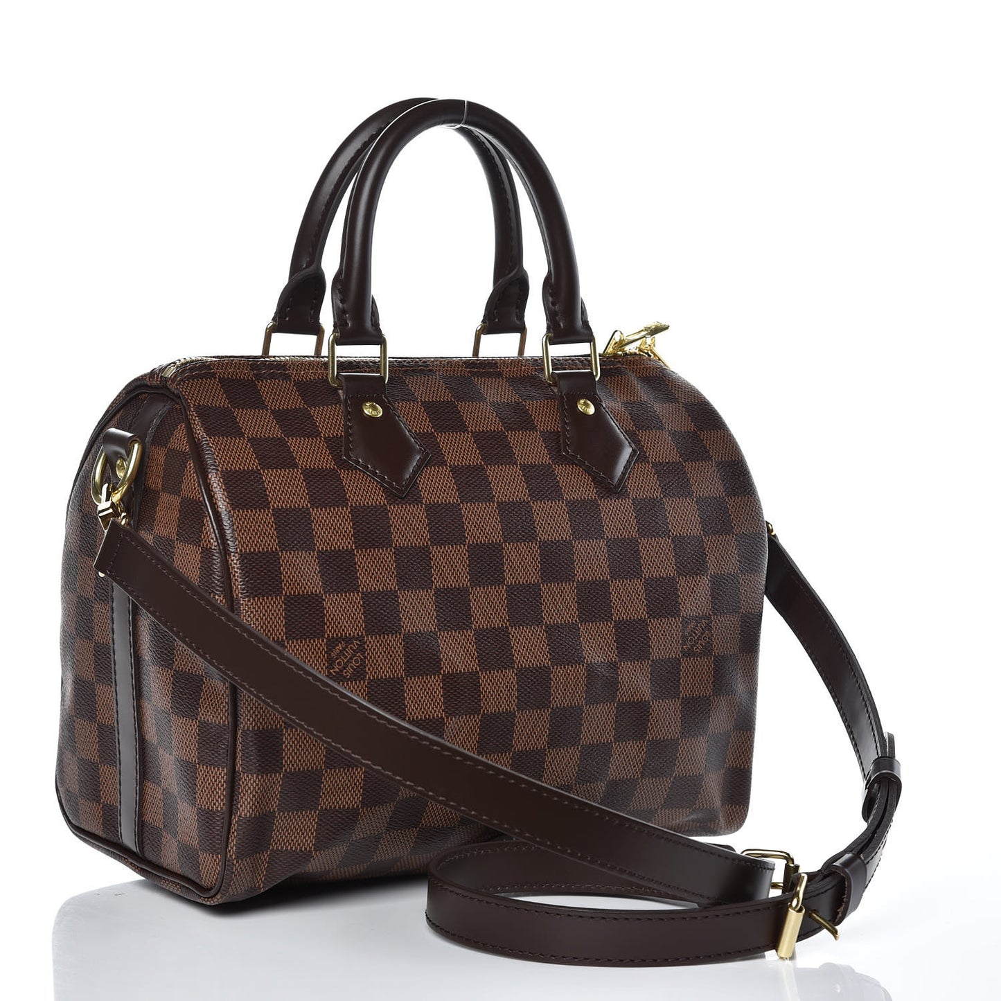 Damier Ebene Speedy Bandouliere 25