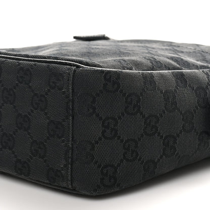 Gucci GG Monogram Flight Small Crossbody Bag Black 10 of 10