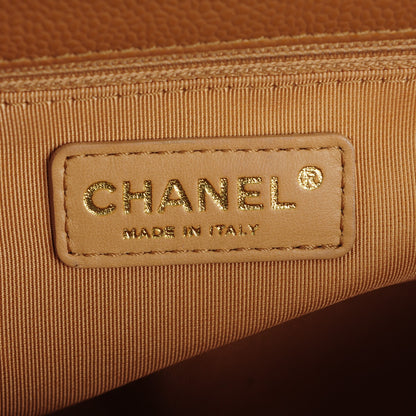 Chanel Caviar Quilted Grand Shopping Tote GST Beige 6 of 10
