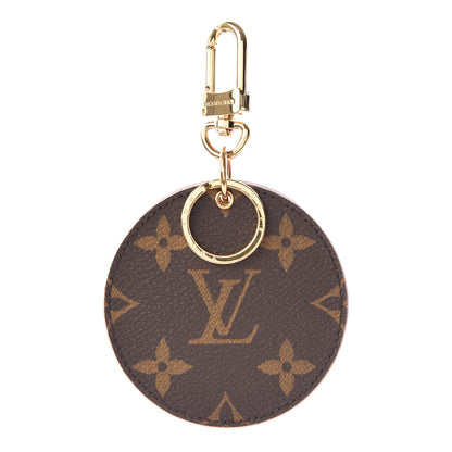 Louis Vuitton Monogram LV Mirror Bag Charm Key Holder Rose Ballerine 1 of 5