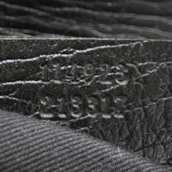 Monogram Horsebit Clutch Black