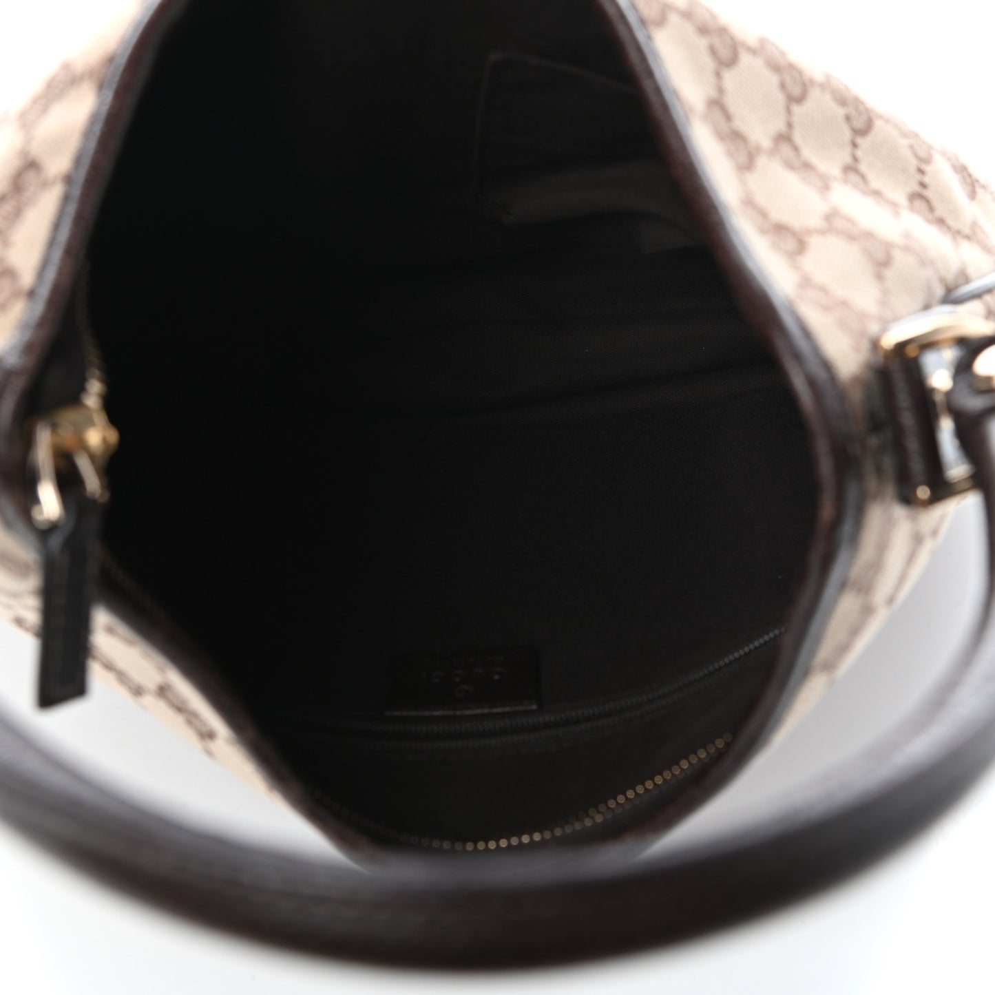 Monogram Medium Abbey D Ring Hobo Brown