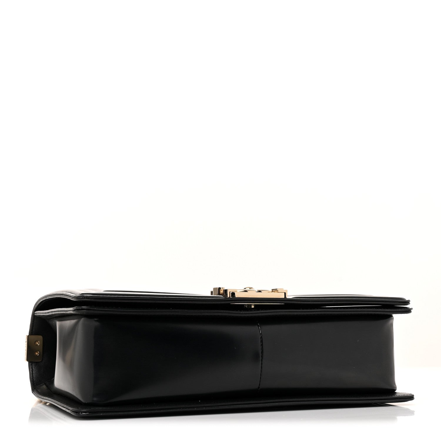Chanel Iridescent Glazed Calfskin Quilted New Medium Boy Flap Black 4 of 11
