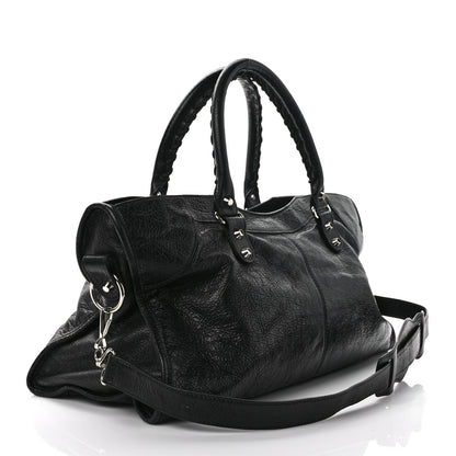 Balenciaga Agneau Classic Silver Hardware Part Time Black 3 of 13