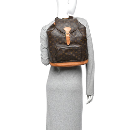 Louis Vuitton Monogram Montsouris GM Backpack 2 of 9