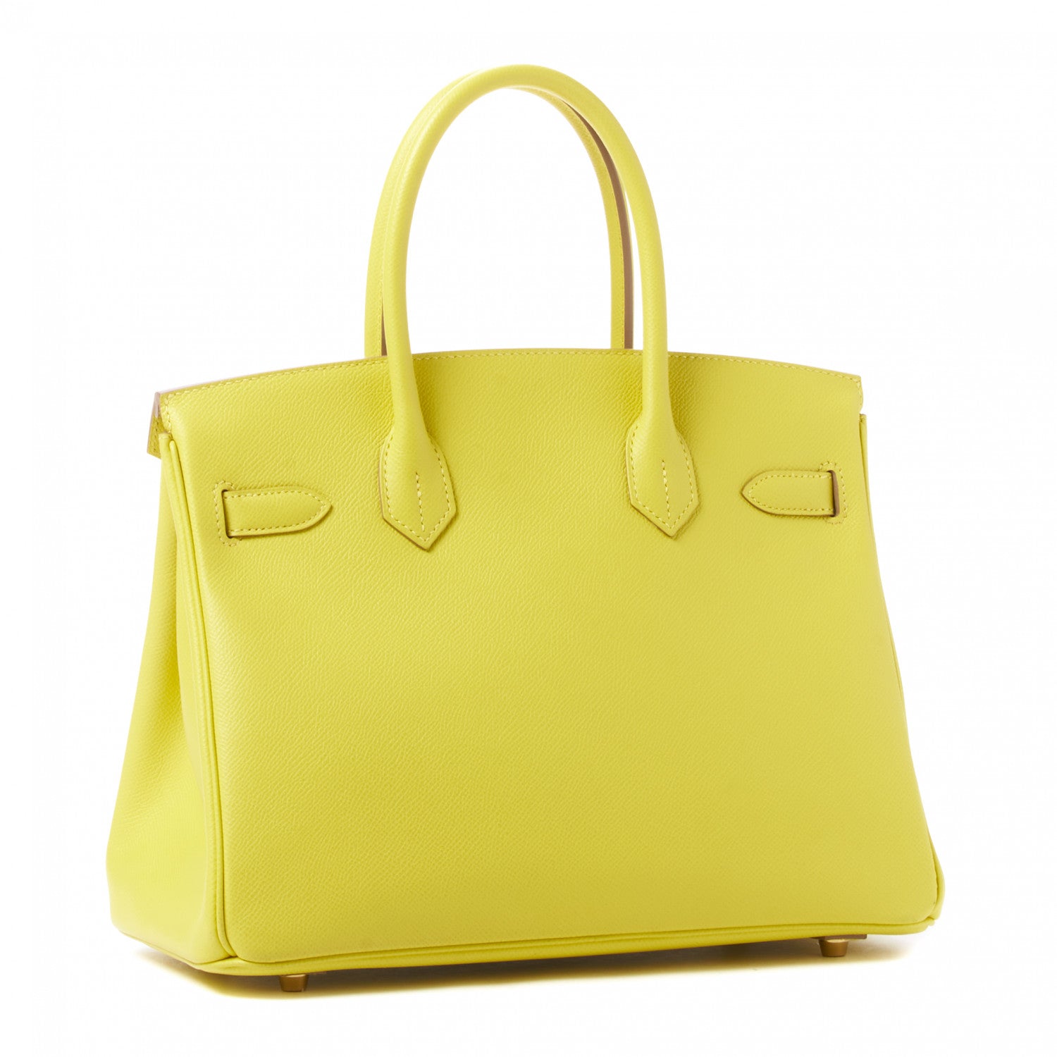 Hermes Epsom Birkin 30 Lime 3 of 32