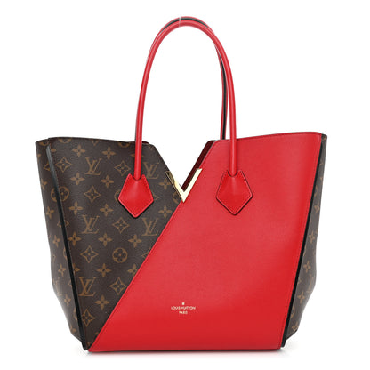 Louis Vuitton Calfskin Monogram Kimono Tote Cherry 1 of 11