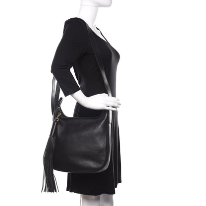Chloe Calfskin Tassel Hobo Black 2 of 9