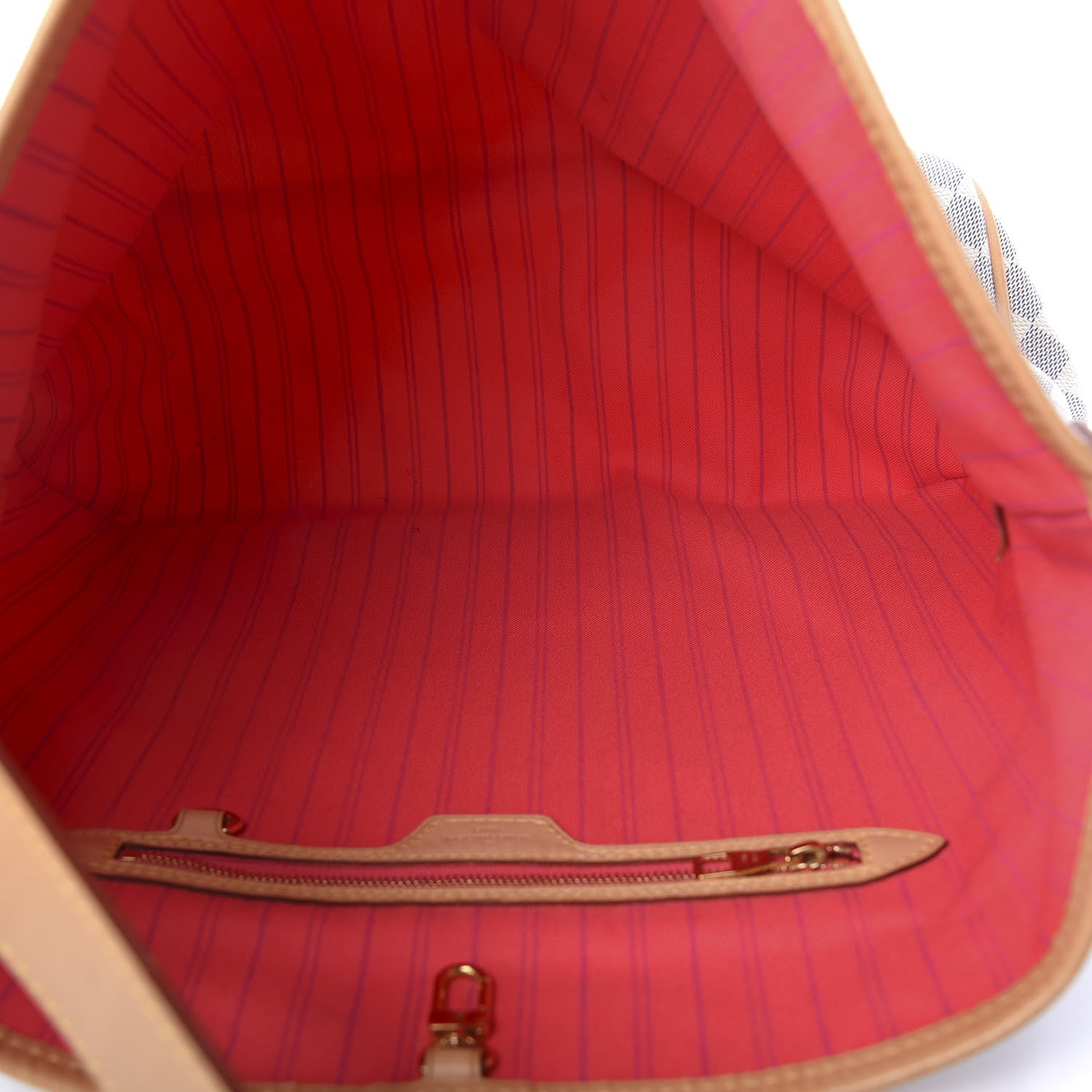 Louis Vuitton Damier Azur Delightful MM Pink 5 of 10