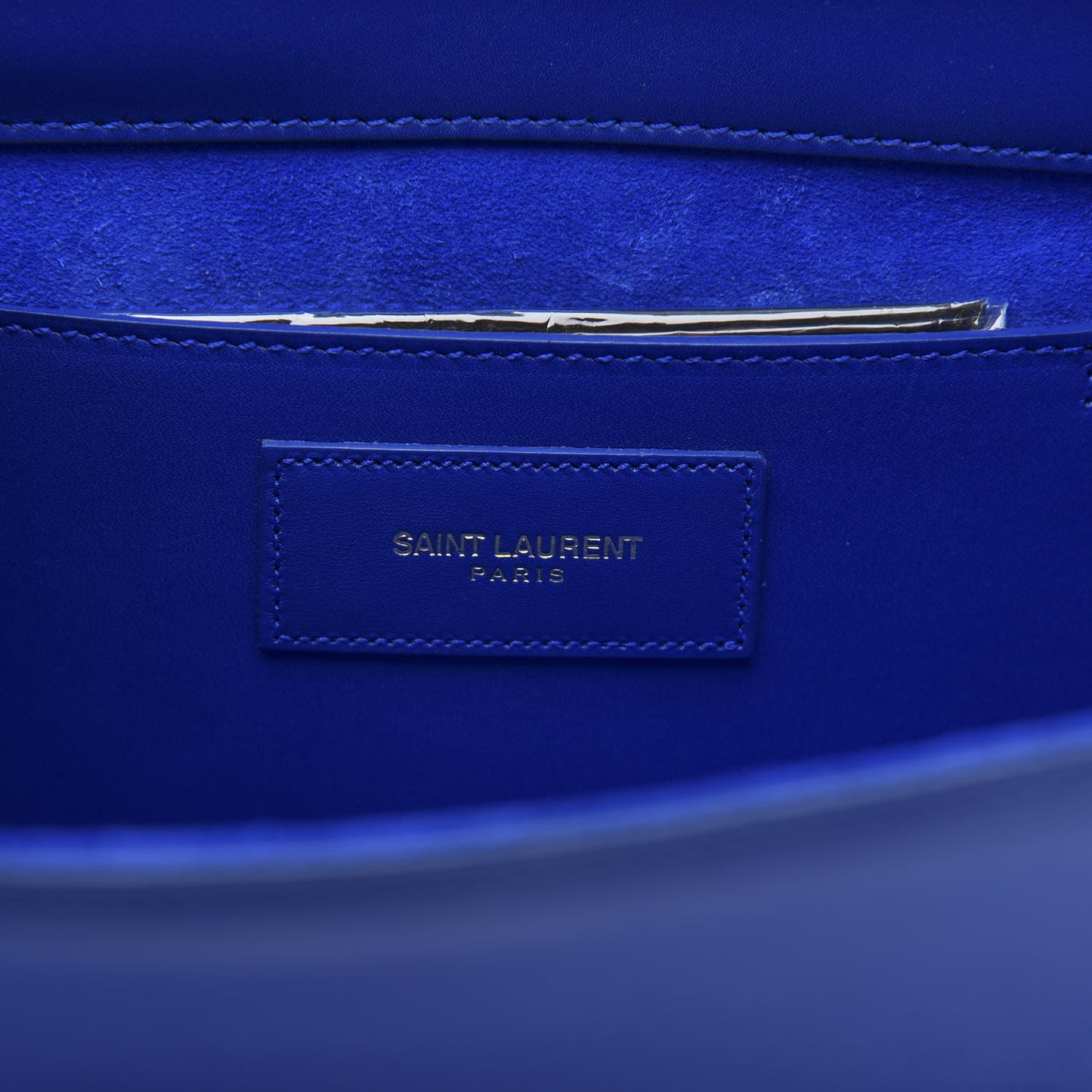 Calfskin Classic Monogram Cassandre Clutch Royal Blue