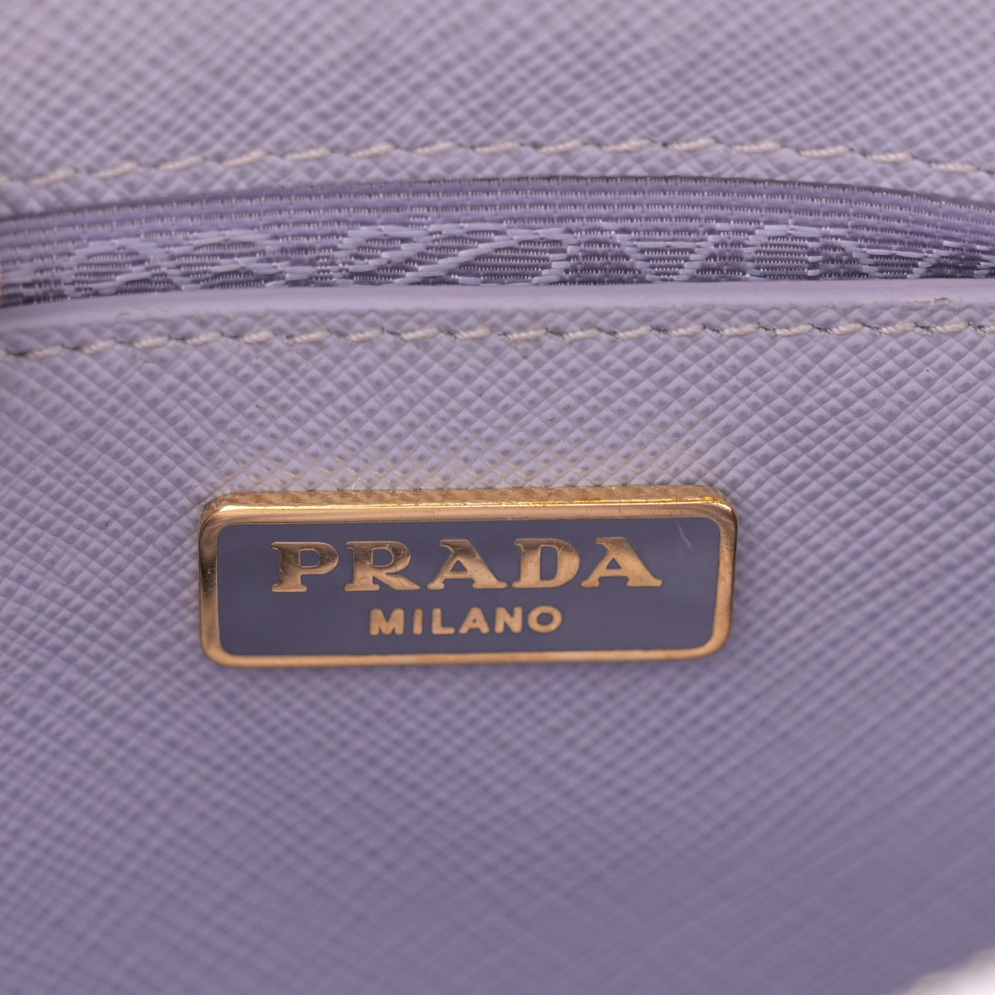 Saffiano Lux Mini Promenade Tote Glicine Glicine