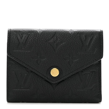 Louis Vuitton Empreinte Victorine Wallet Black 1 of 7