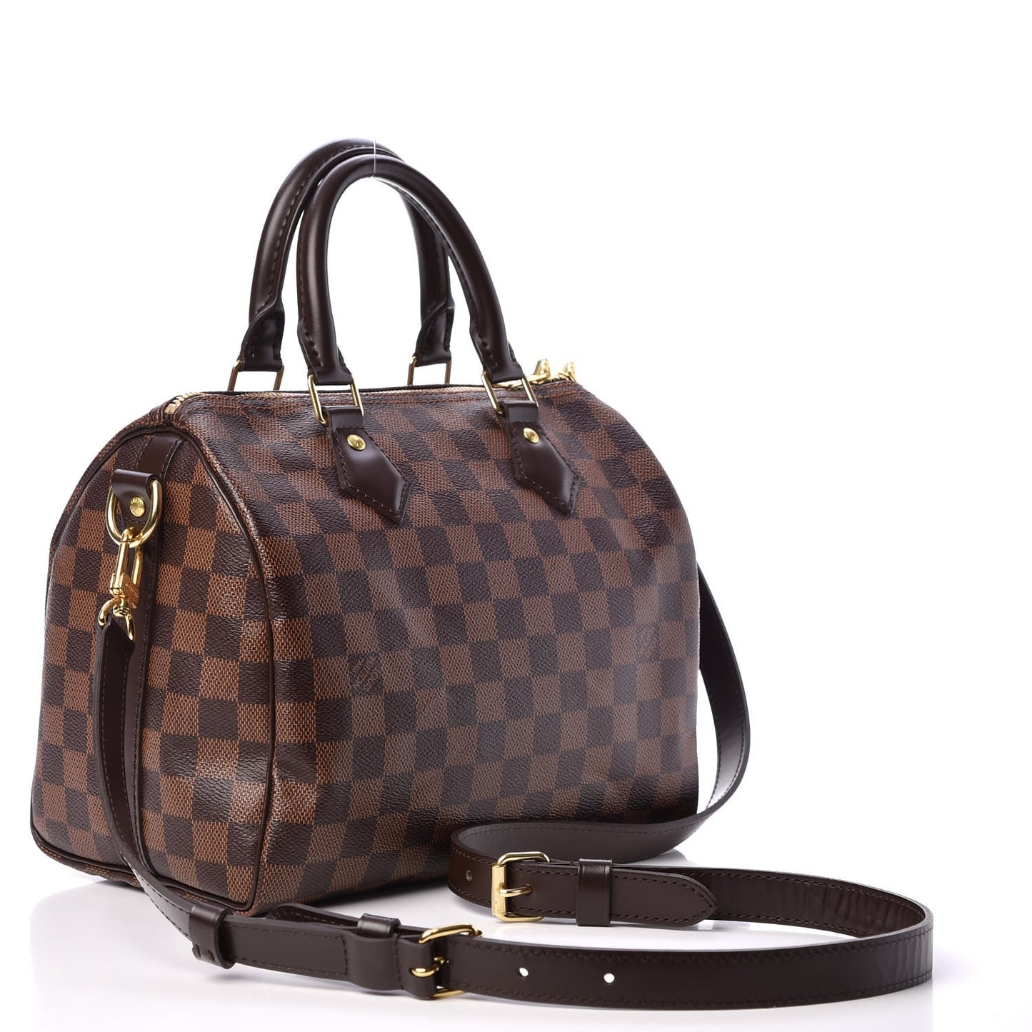 Damier Ebene Speedy Bandouliere 25