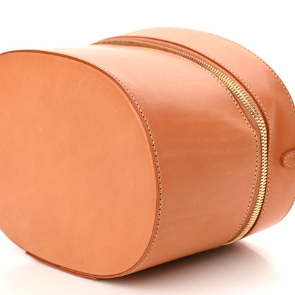 Mansur Gavriel Calfskin Train Case Crossbody Cammello 9 of 13