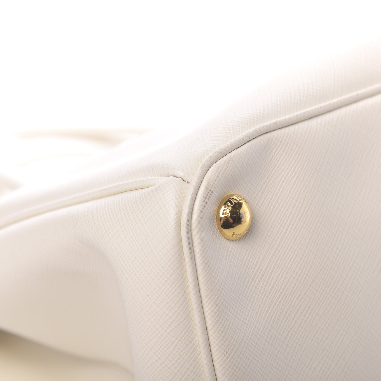 Prada Saffiano Lux Large Tote Talco 10 of 14