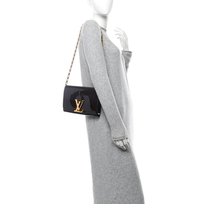 Louis Vuitton Patent Chain Louise GM Amarante 2 of 9