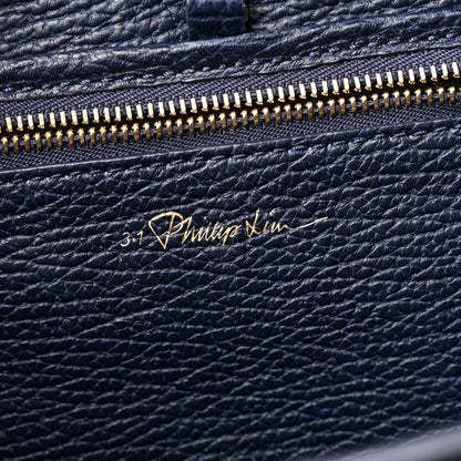 3.1 Phillip Lim Textured Calfskin Mini Pashli Satchel Ink 6 of 11