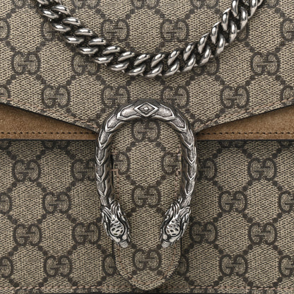 Gucci GG Supreme Monogram Mini Dionysus Shoulder Bag Taupe 6 of 10