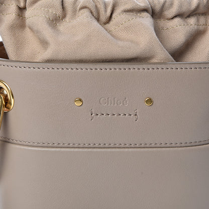 Chloe Smooth Calfskin Small Roy Bucket Bag Motty Grey 11 of 13
