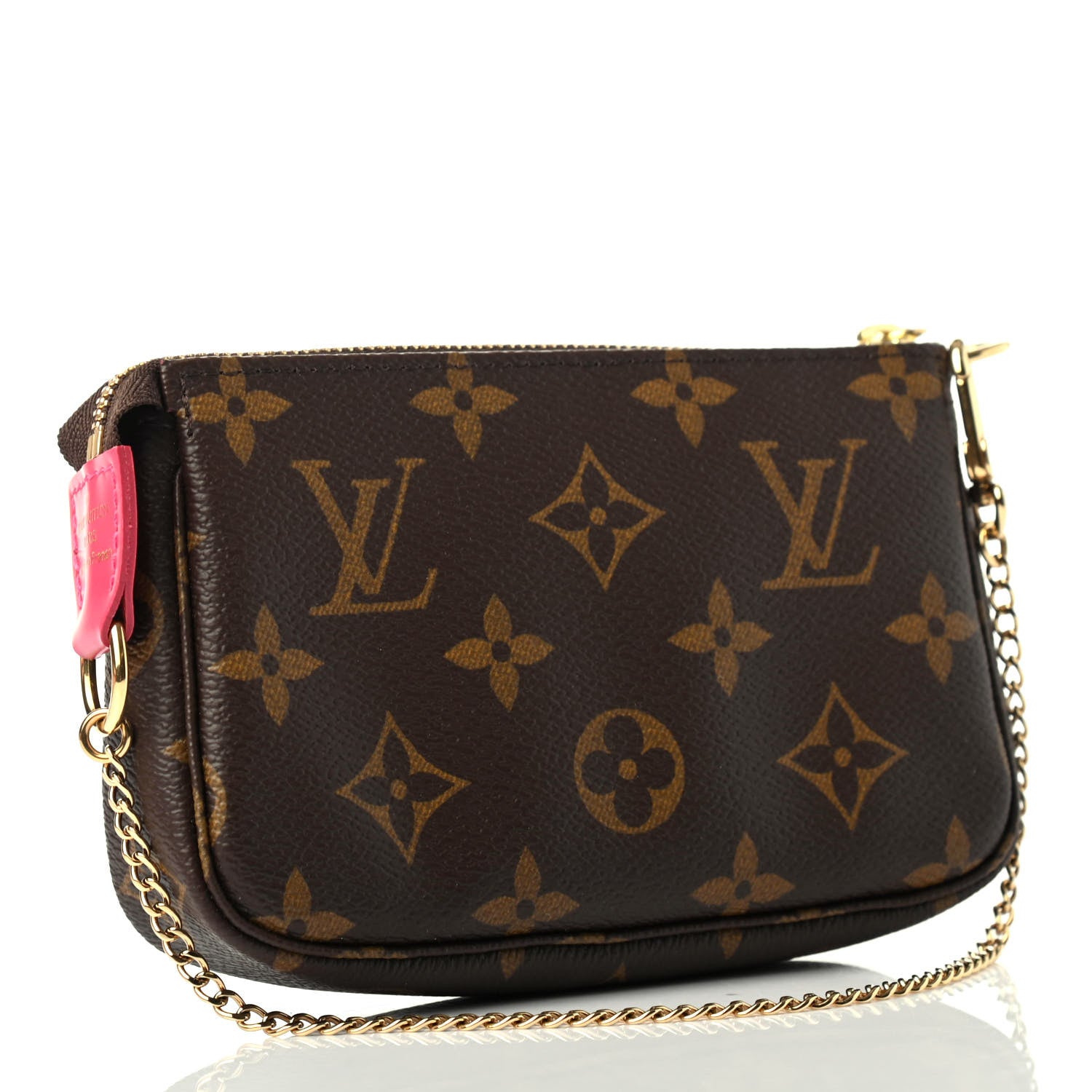 Louis Vuitton Monogram 2020 Christmas Animation Roller Coaster Mini Pochette Accessories Pivoine 2 of 4