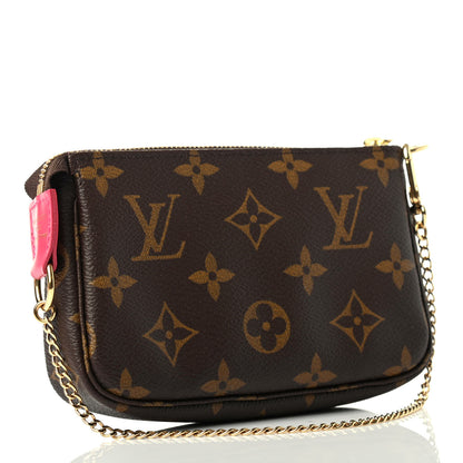 Louis Vuitton Monogram 2020 Christmas Animation Roller Coaster Mini Pochette Accessories Pivoine 2 of 4