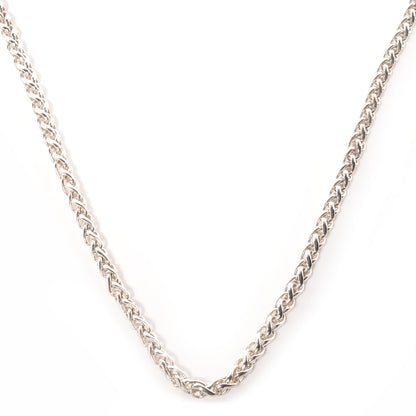 David Yurman Sterling Silver 4mm Wheat Chain Necklace 1 of 6