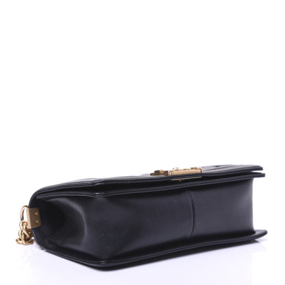 Chanel Caviar Quilted Medium Boy Flap Black 4 of 19