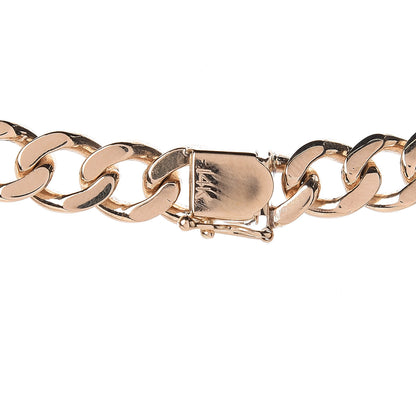 Tiffany 14K Yellow Gold Curb Link Chain Necklace 4 of 5