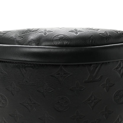 Louis Vuitton Calfskin Monogram Shadow Discovery Bumbag Black 7 of 9