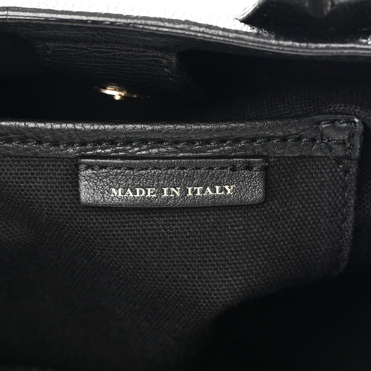 Derby Calfskin House Check Baby Banner Tote Black