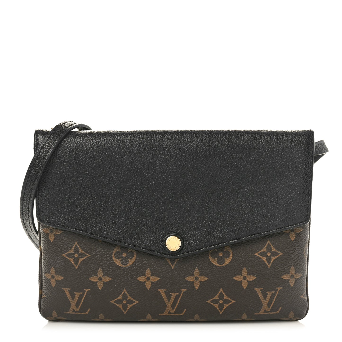 Monogram Twice Pochette Black