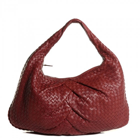 Bottega Veneta Nappa Intrecciato Pleated Large Veneta Hobo Eclipse 1 of 18