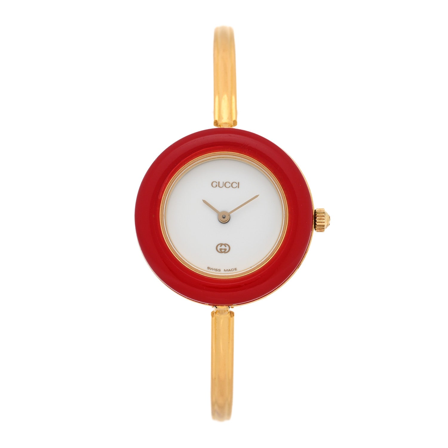 Gucci Stainless Steel 26mm Interchangeable Bezel Quartz Watch 1 of 5