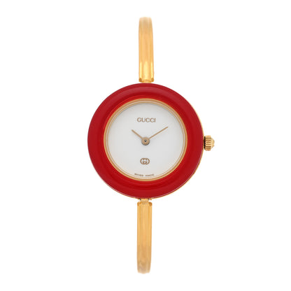 Gucci Stainless Steel 26mm Interchangeable Bezel Quartz Watch 1 of 5